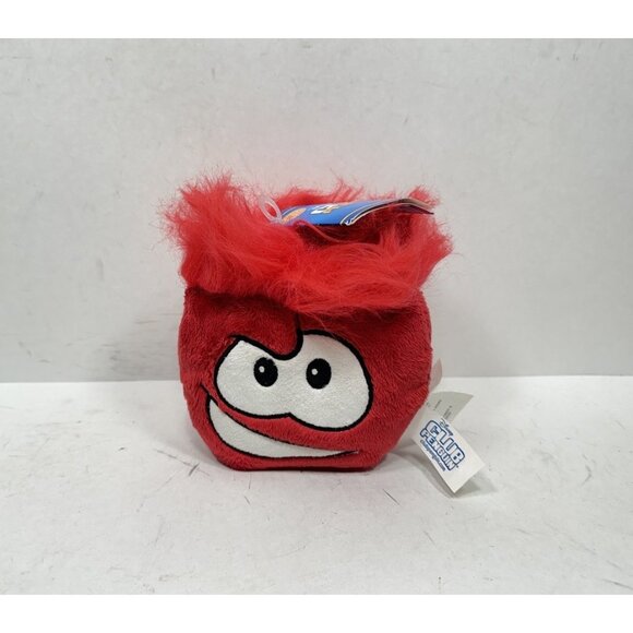Disney Other - Disney Club Penguin Red Puffle Plush Toy w/ Coin Stuffed Animal New With Tags